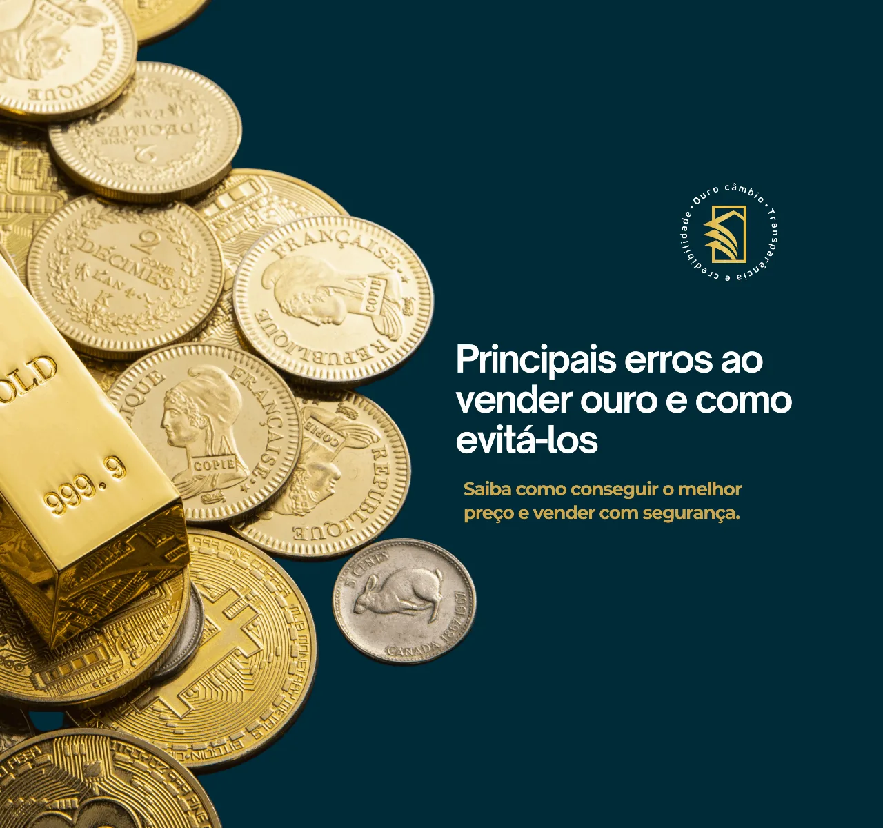 Principais erros ao vender ouro e como evitá-los