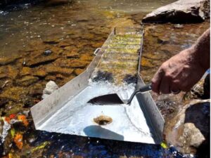 lixiviação do ouro