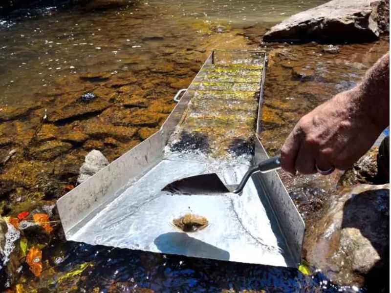 lixiviação do ouro